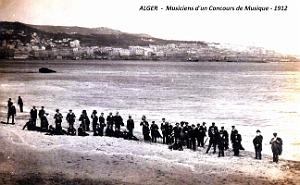 Alger - Concours de Musique - Musiciens - 1912
